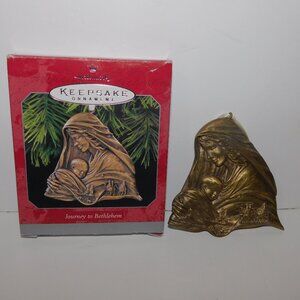 VTG 1998 Hallmark Keepsake Journey to Bethlehem  Christmas Tree Ornament